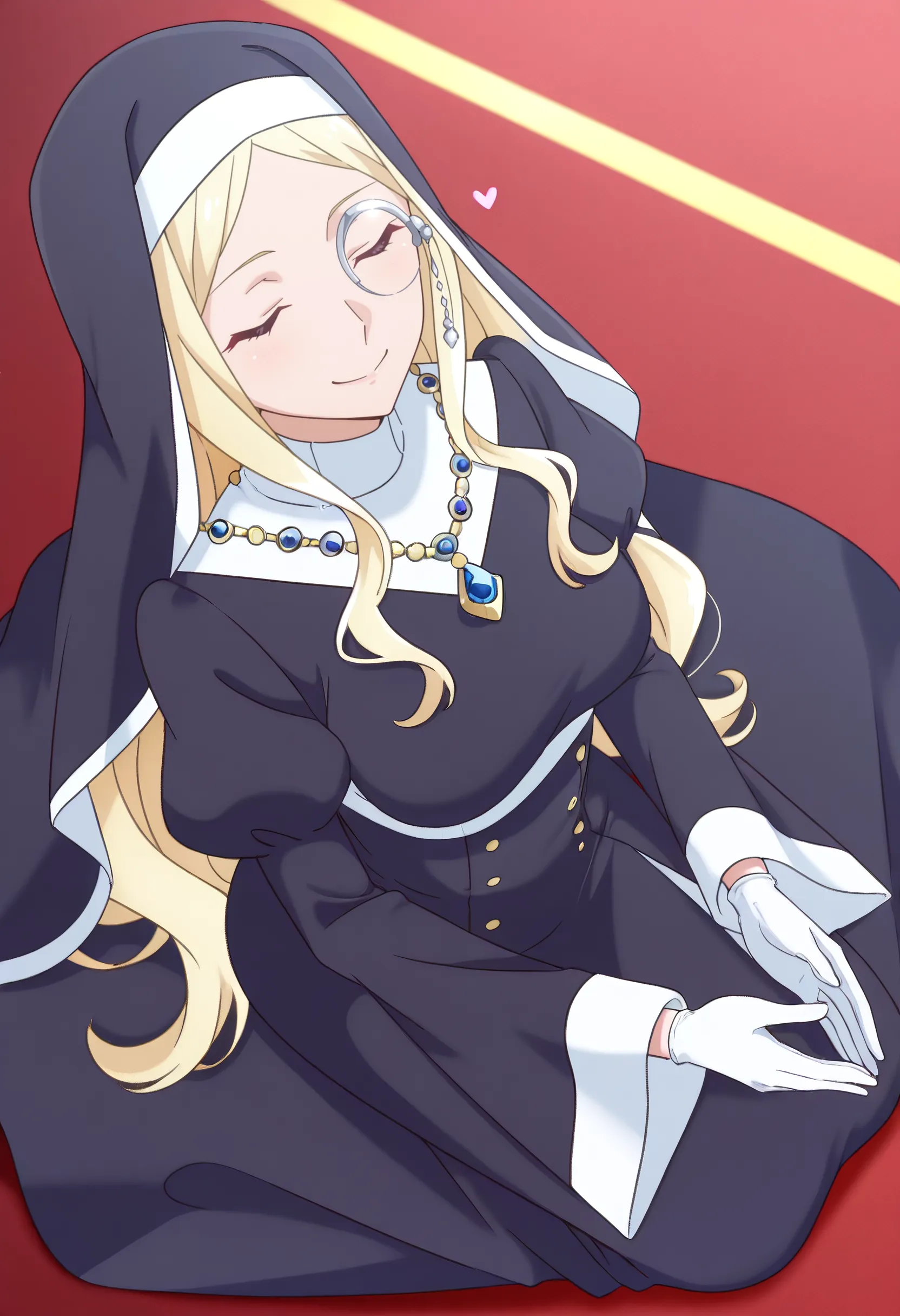 Preview of Holy_Sister LoRA