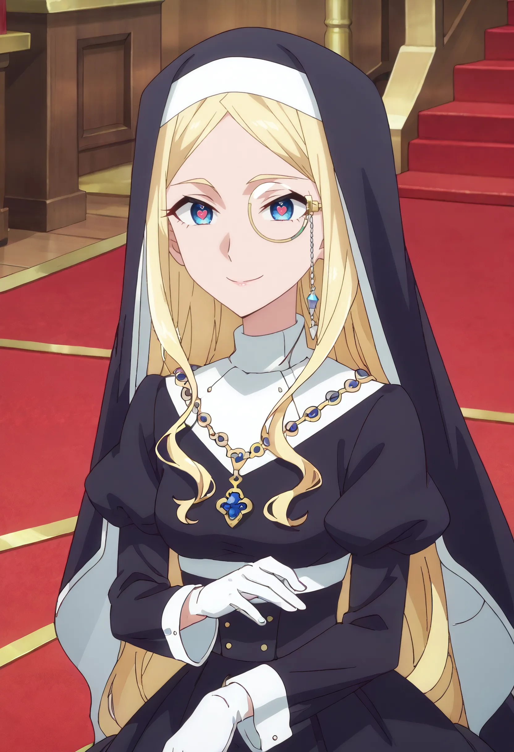 Preview of Holy_Sister LoRA