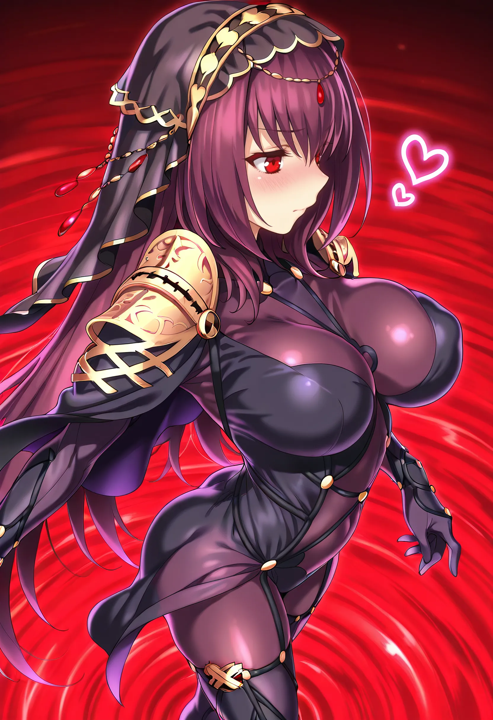 Preview of Scathach LoRA