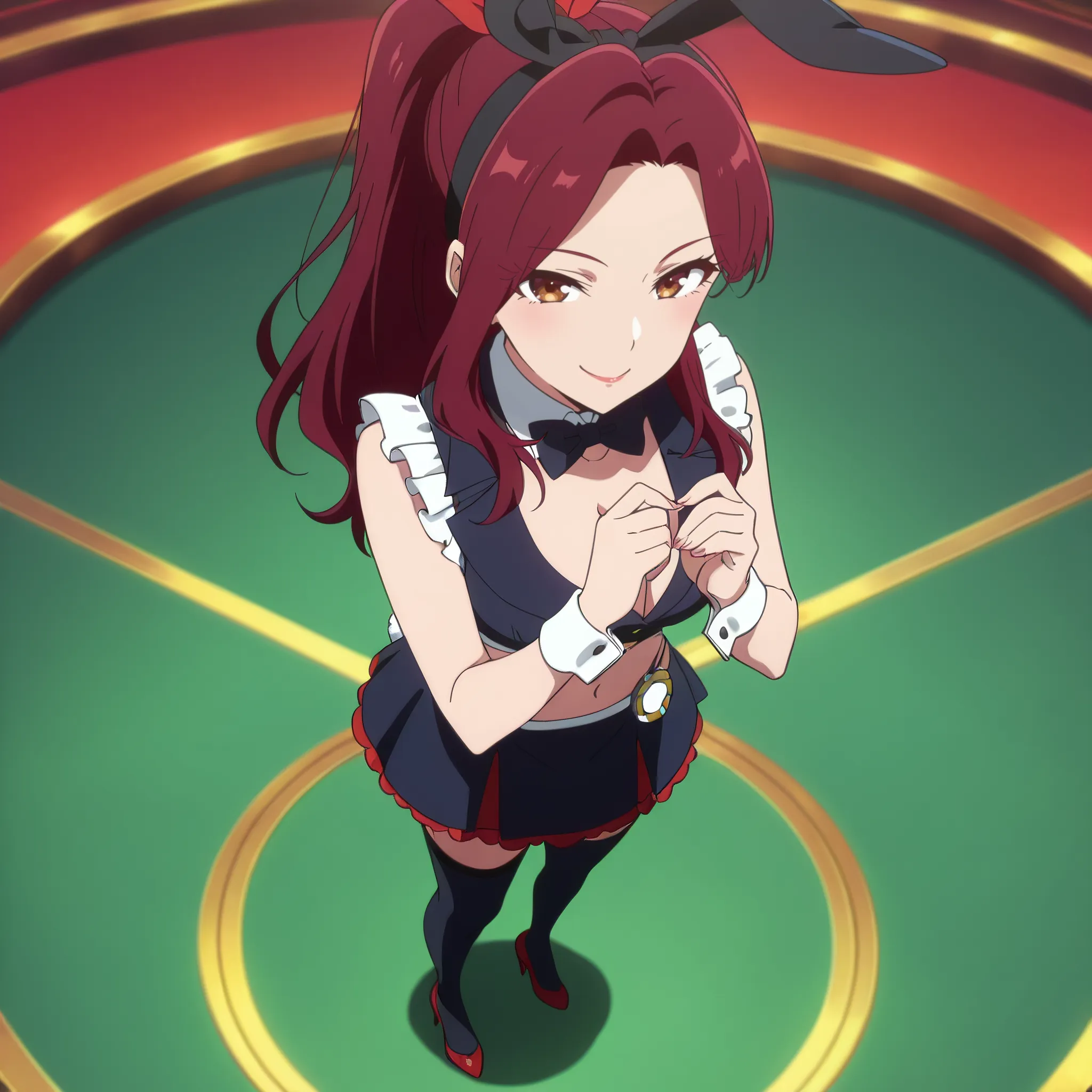 Preview of Card_Dealer_Maid LoRA