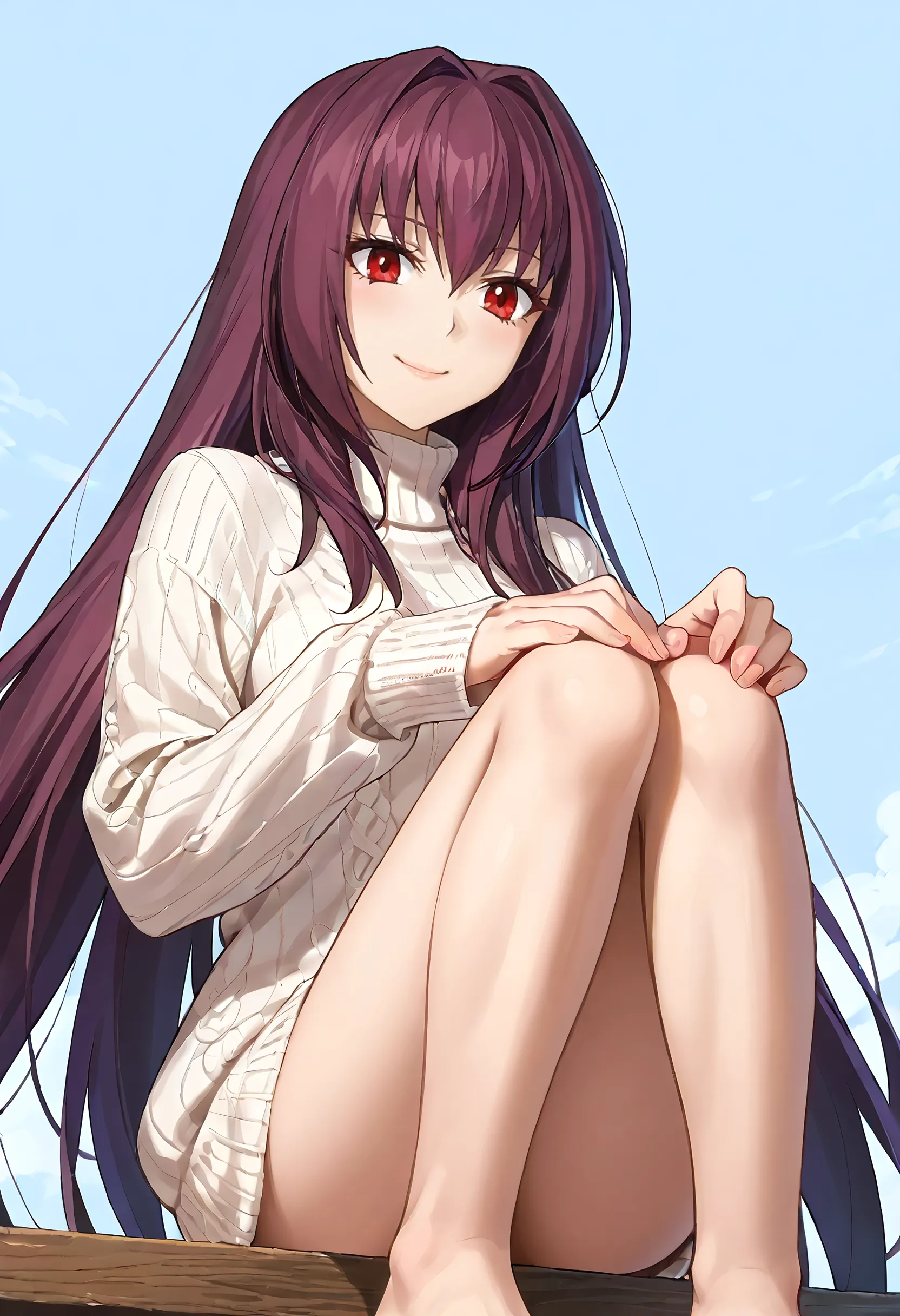 Preview of Scathach LoRA
