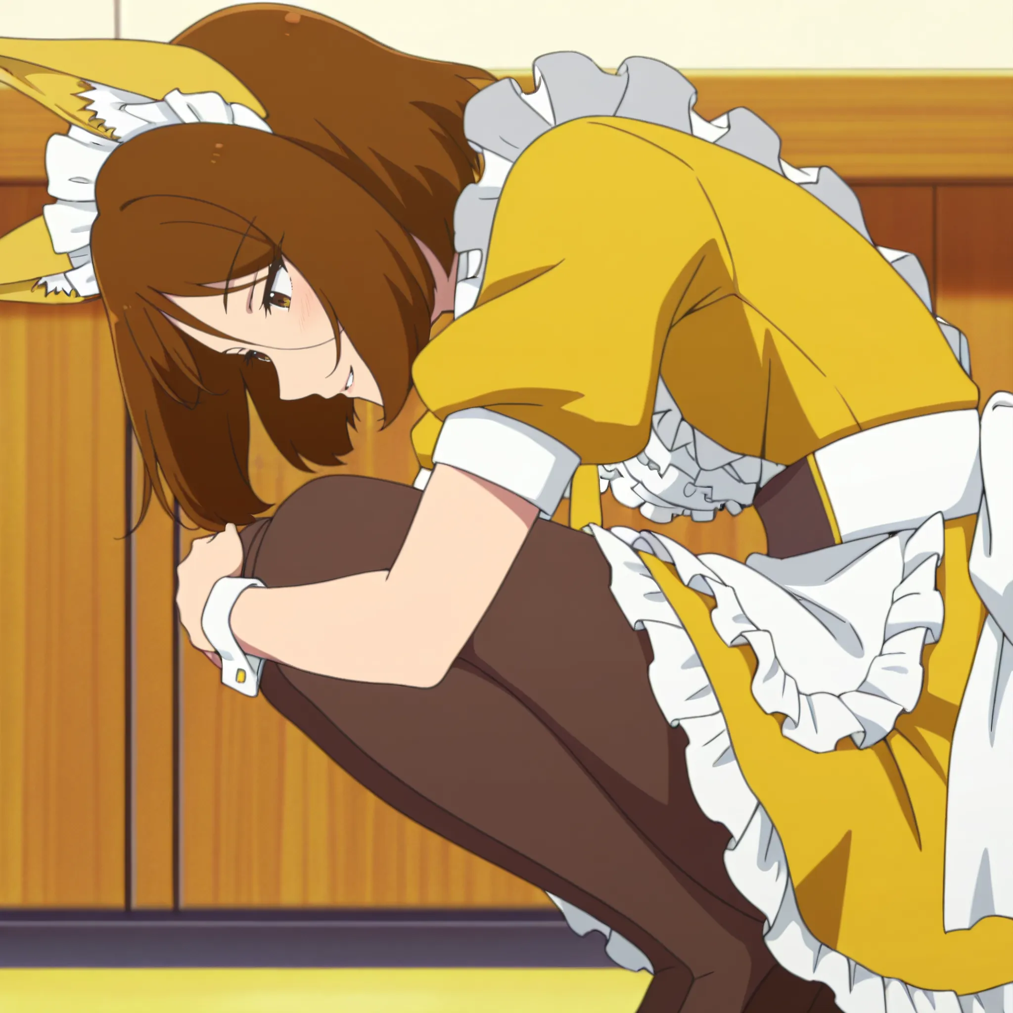 Preview of Kon-Kon_Cafe_Manager LoRA