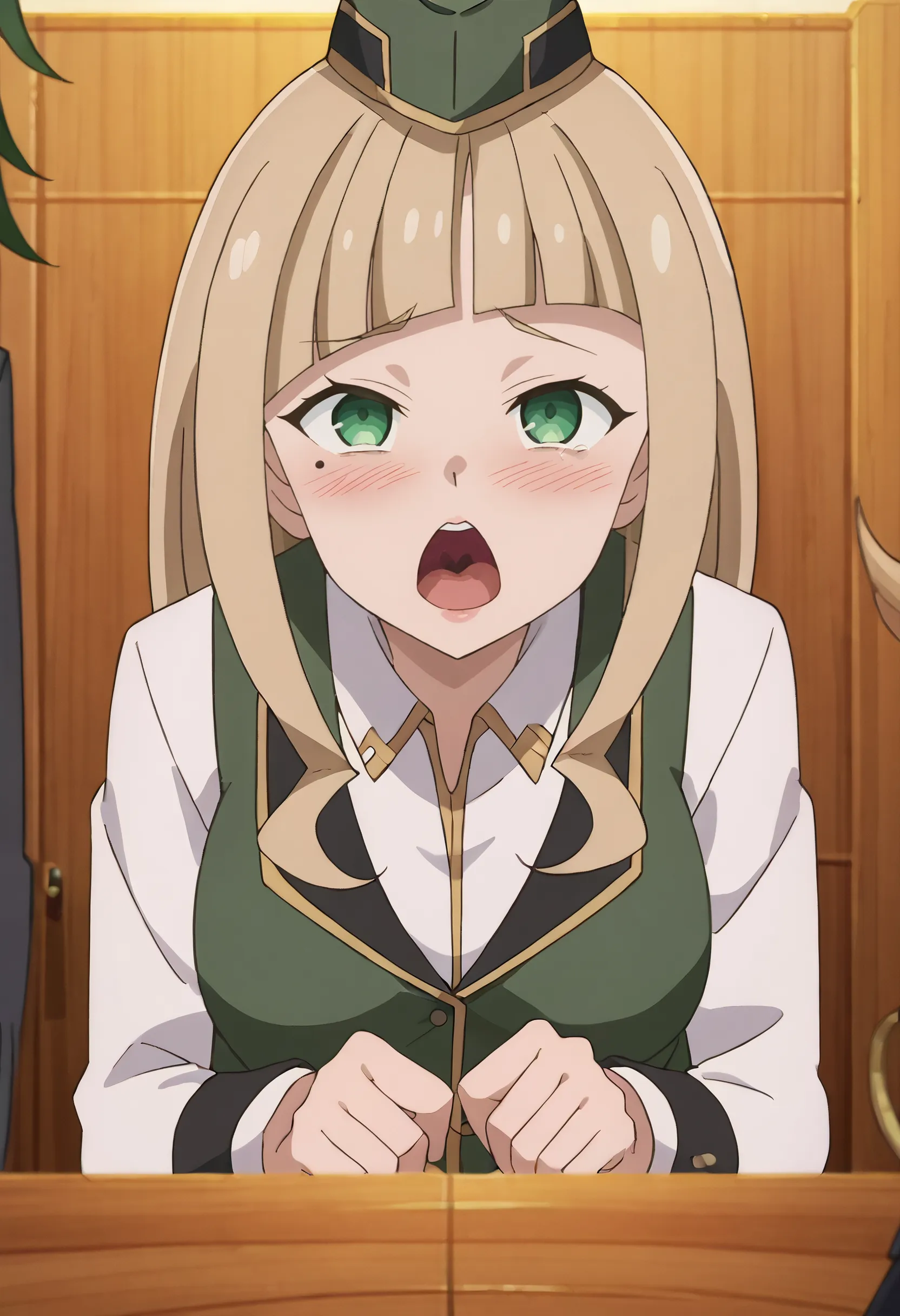 Preview of Blonde-Haired_Guild_Receptionist LoRA
