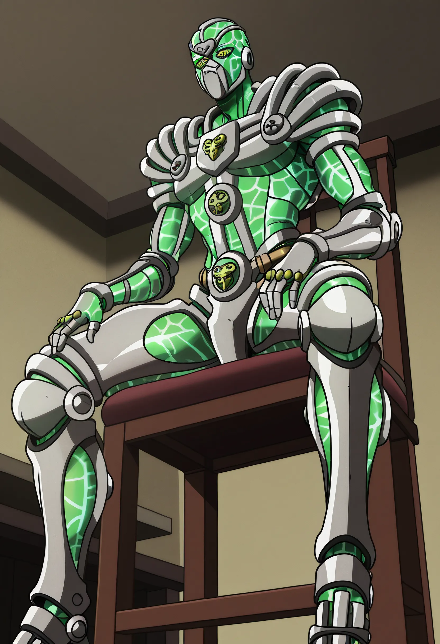 Preview of Hierophant_Green_Stand LoRA