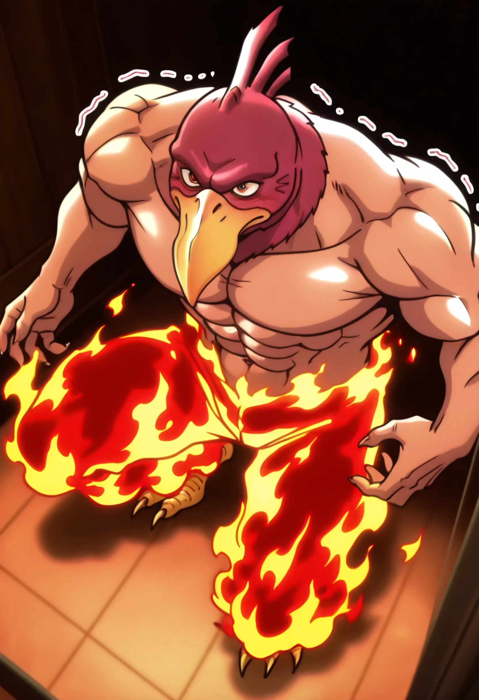 Preview of Magician's_Red_Stand LoRA