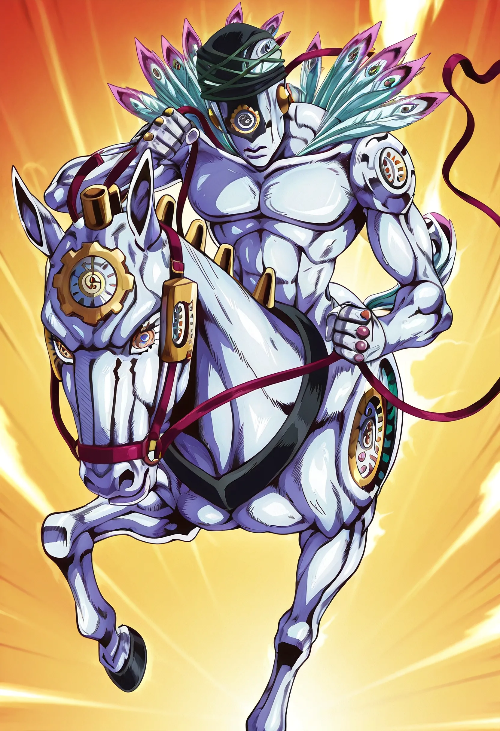 Preview of Made_in_Heaven_Stand LoRA