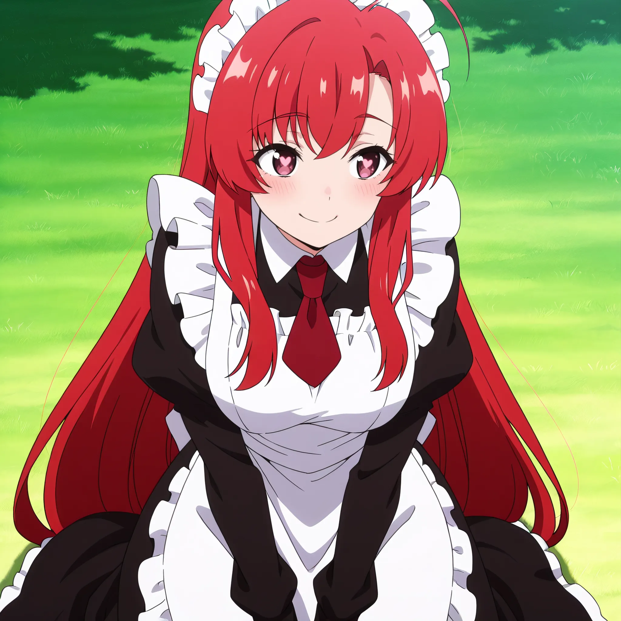 Preview of Red-Haired_Maid LoRA
