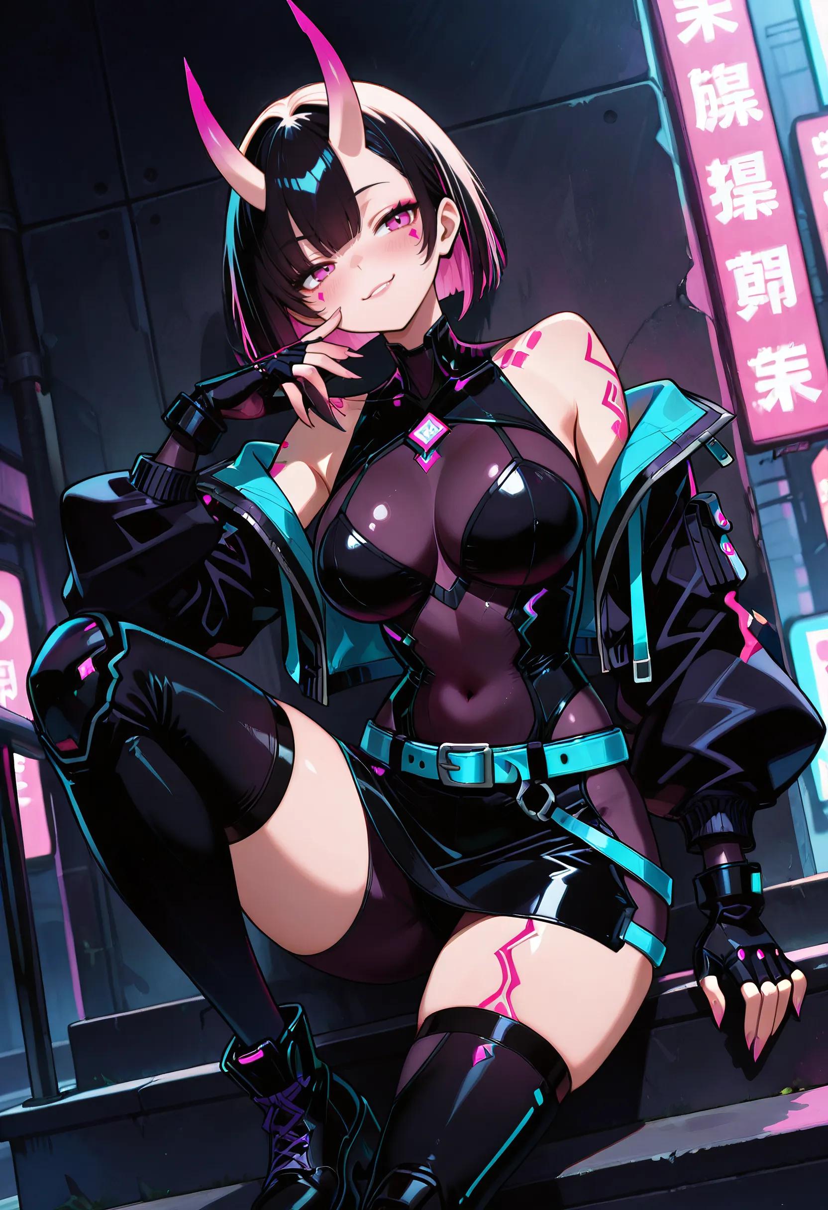 Preview of Kurovex LoRA