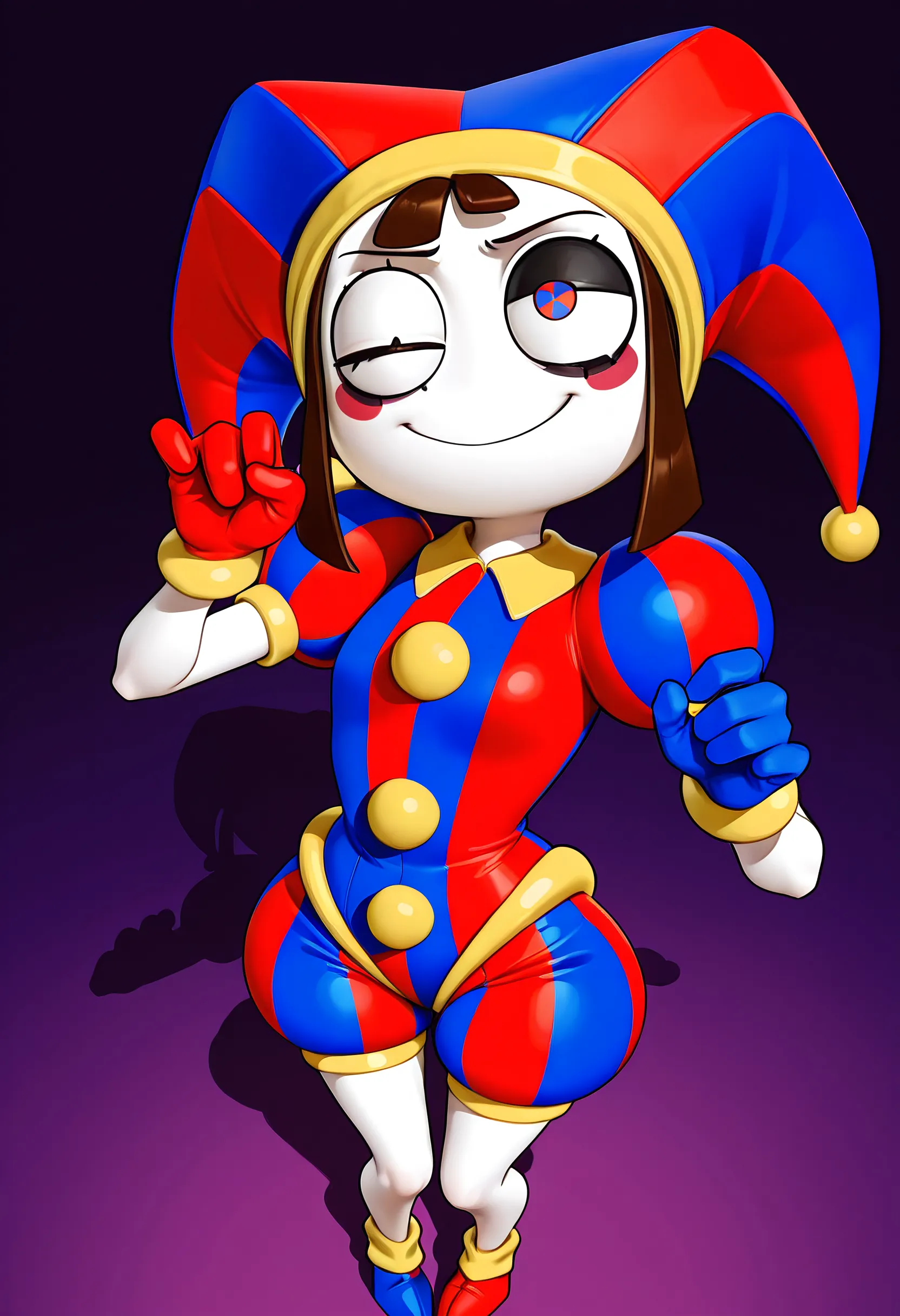 Preview of Fortnite Pomni LoRA