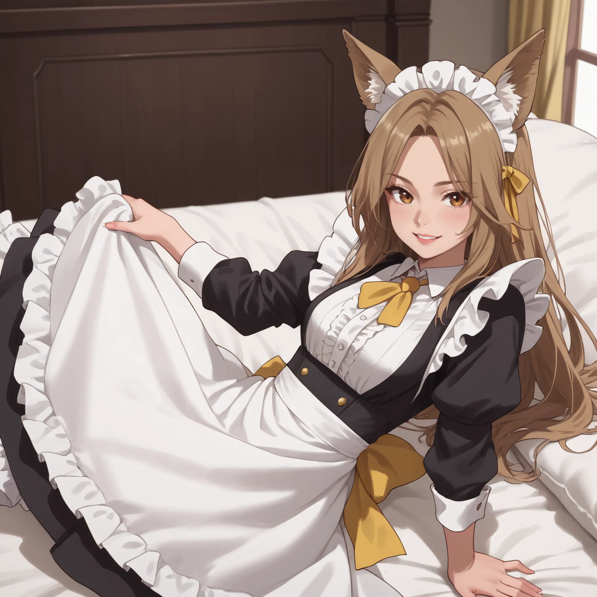 Preview of Fox_Maid LoRA