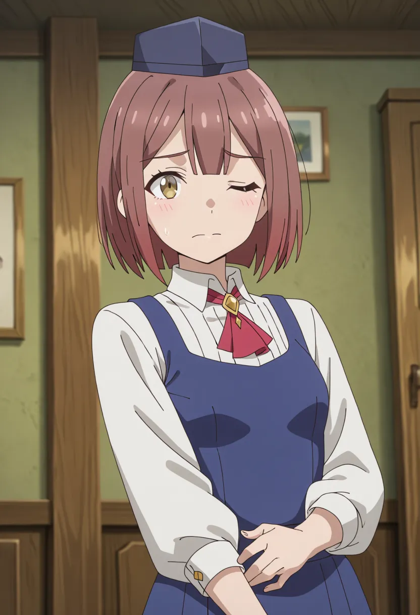Preview of Receptionist LoRA