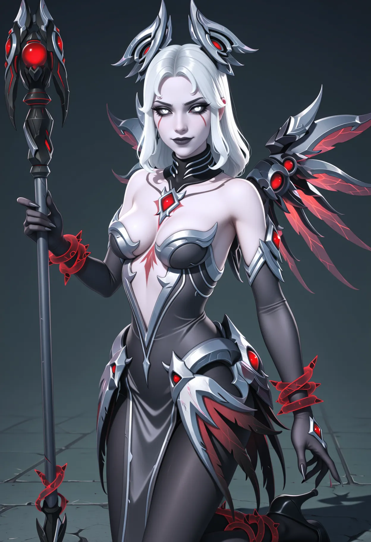 Preview of Fallen Angel Mercy LoRA