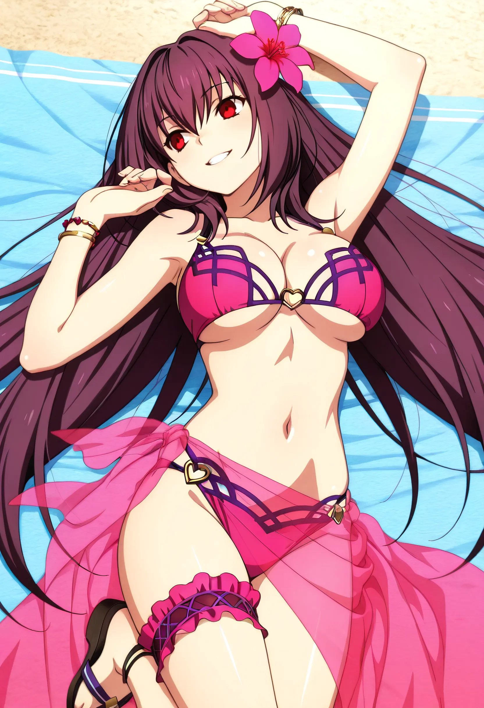 Preview of Scathach LoRA