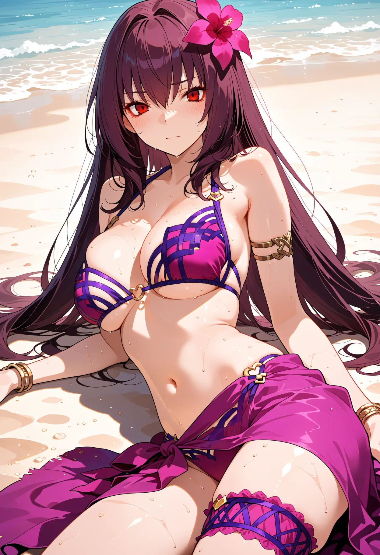 Preview of Scathach LoRA