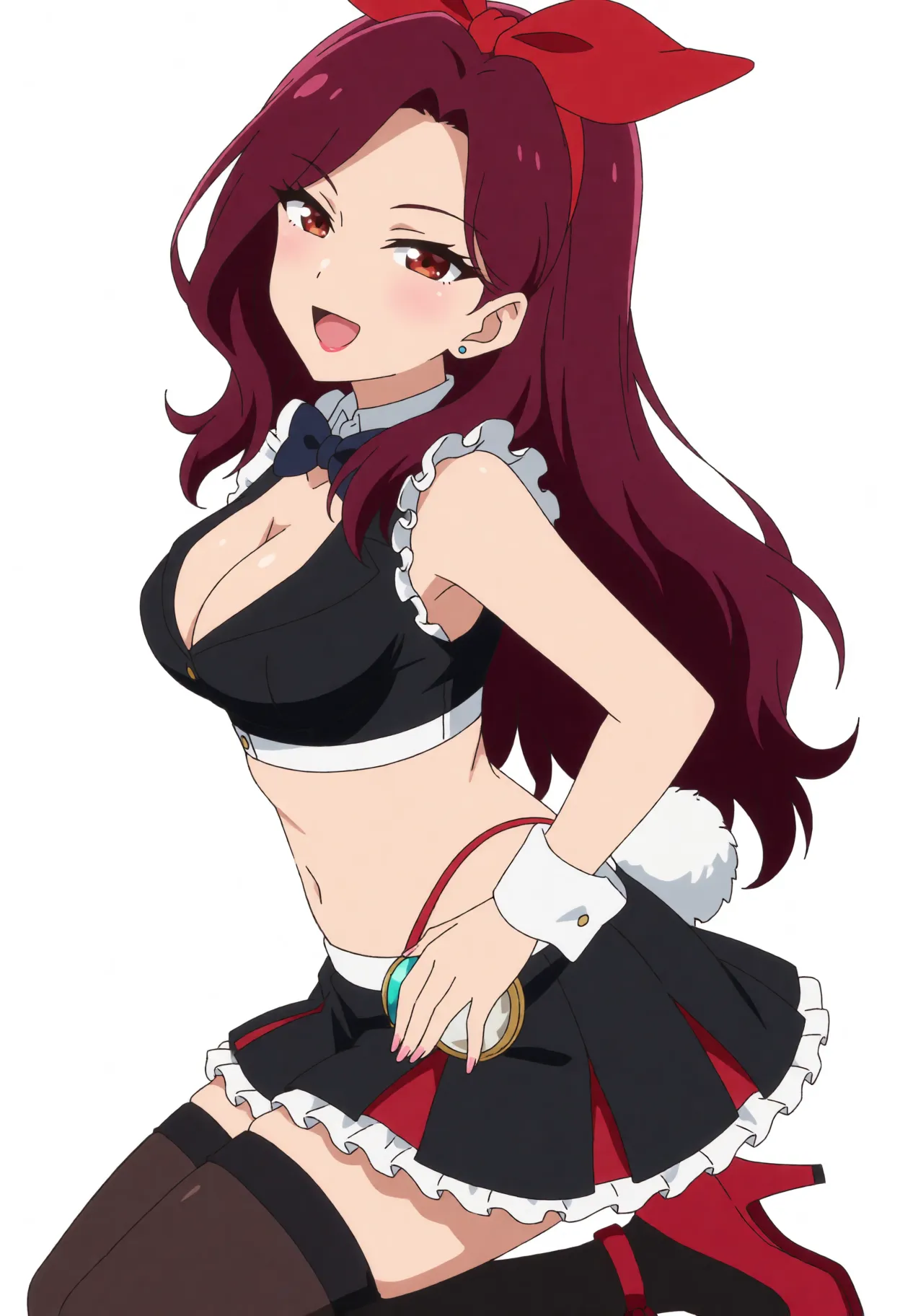 Preview of Card Dealer Maid LoRA