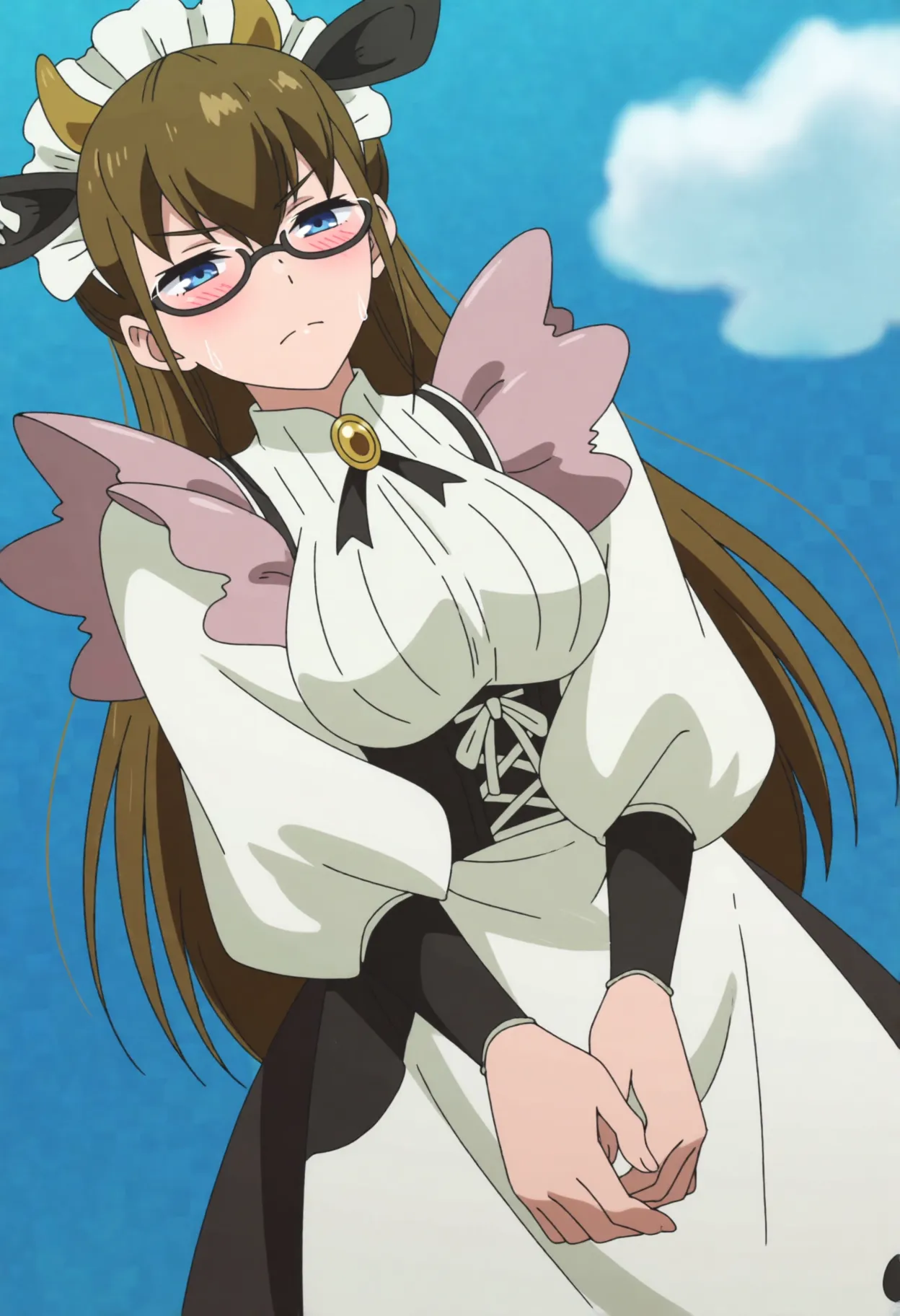 Preview of Cow Maid LoRA