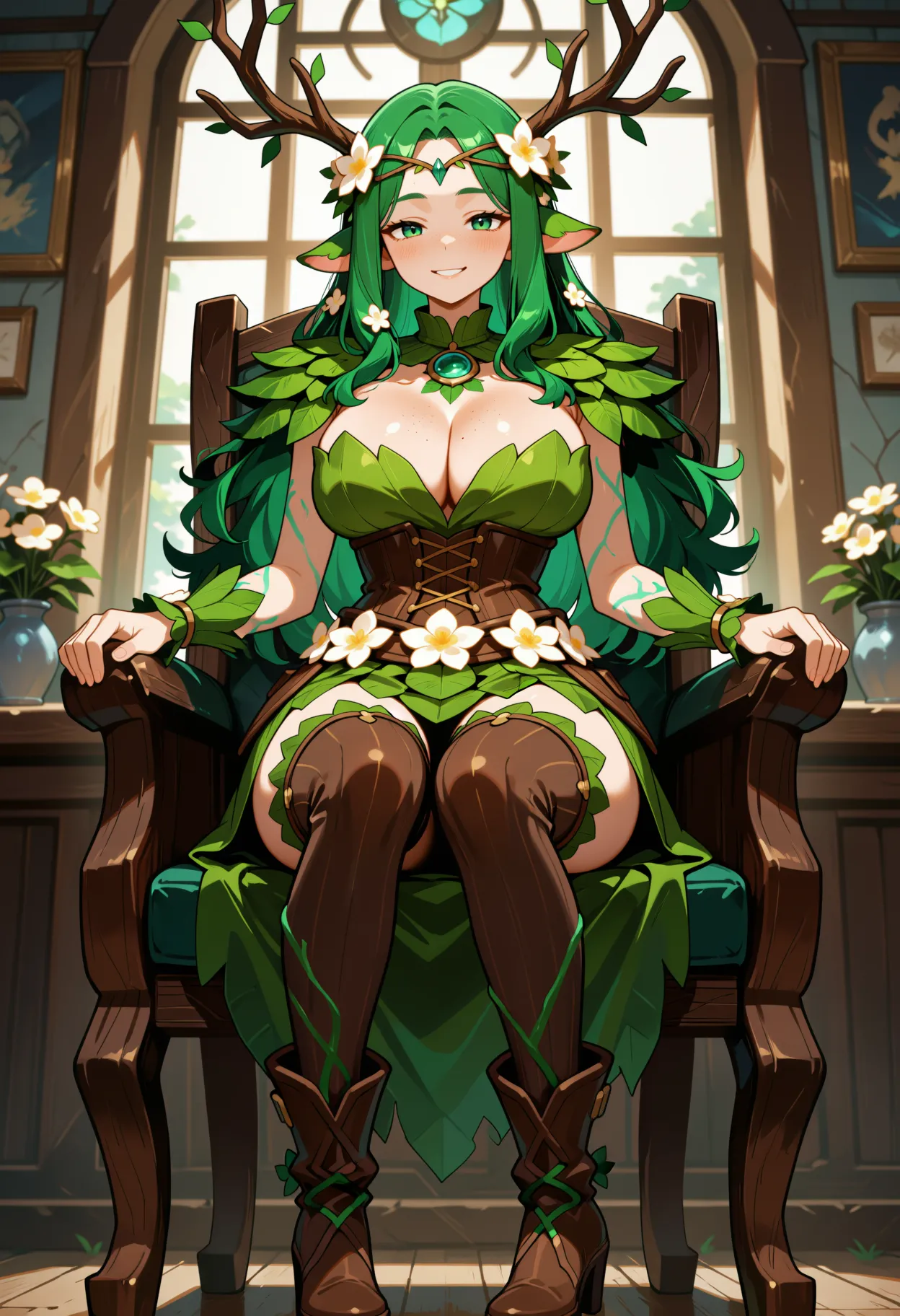 Preview of Sylvaris LoRA