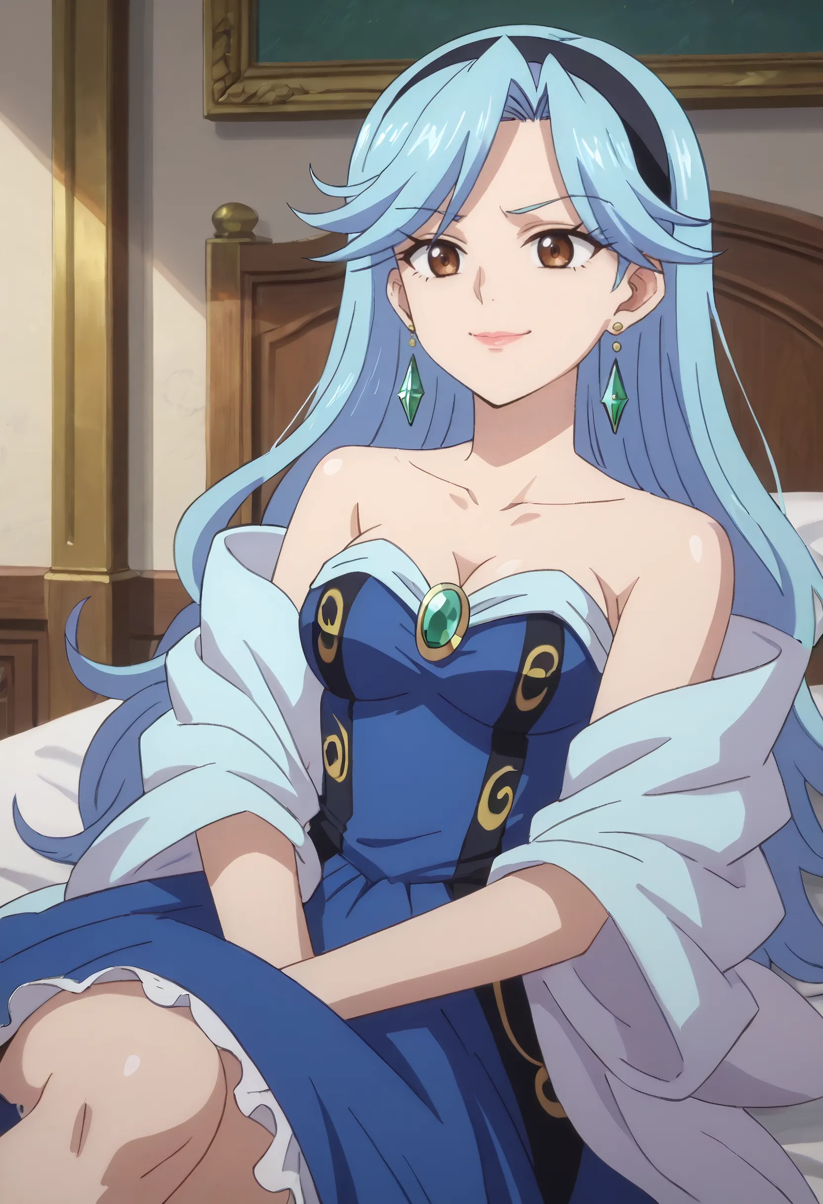Preview of Flora LoRA