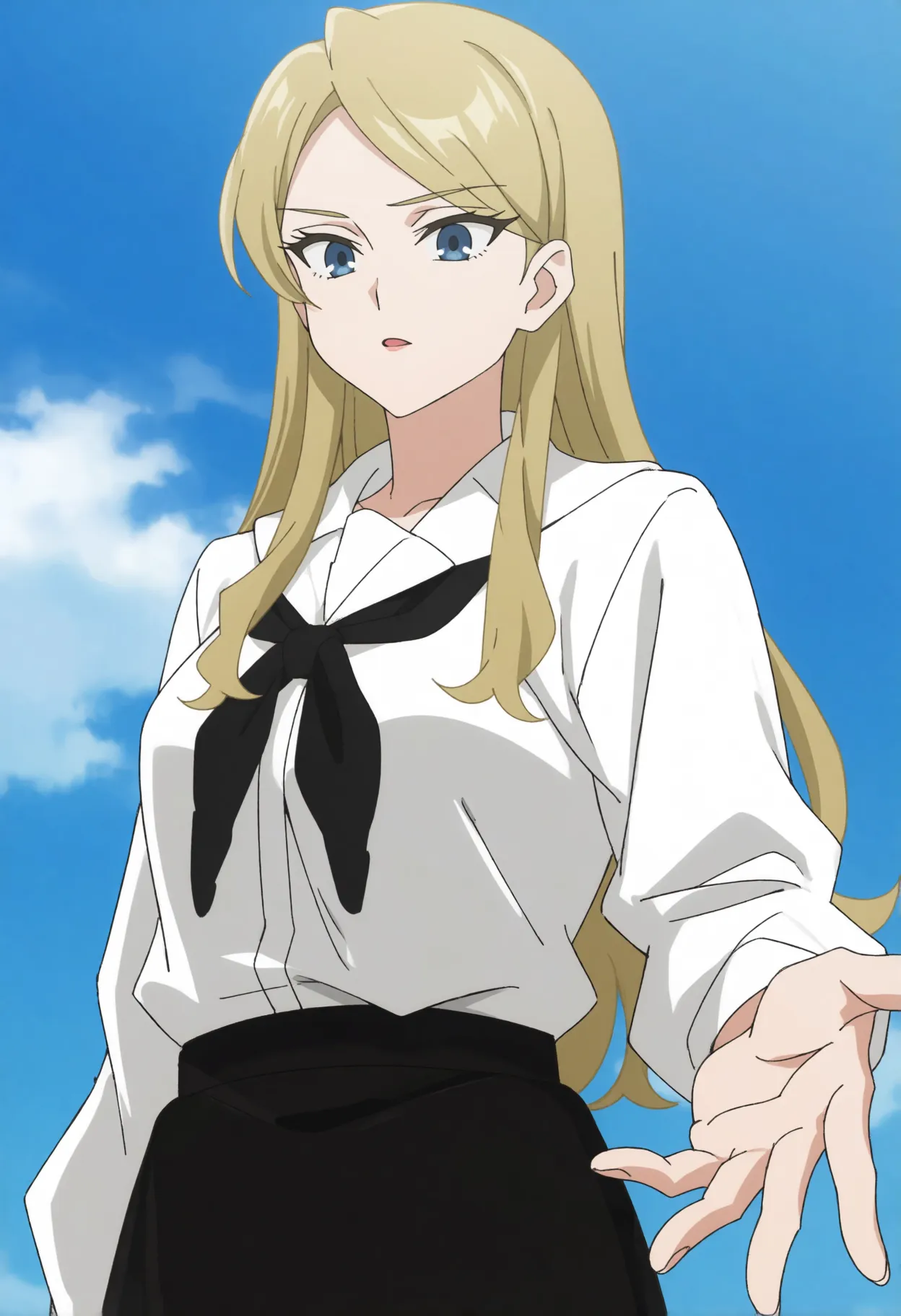 Preview of Receptionist LoRA