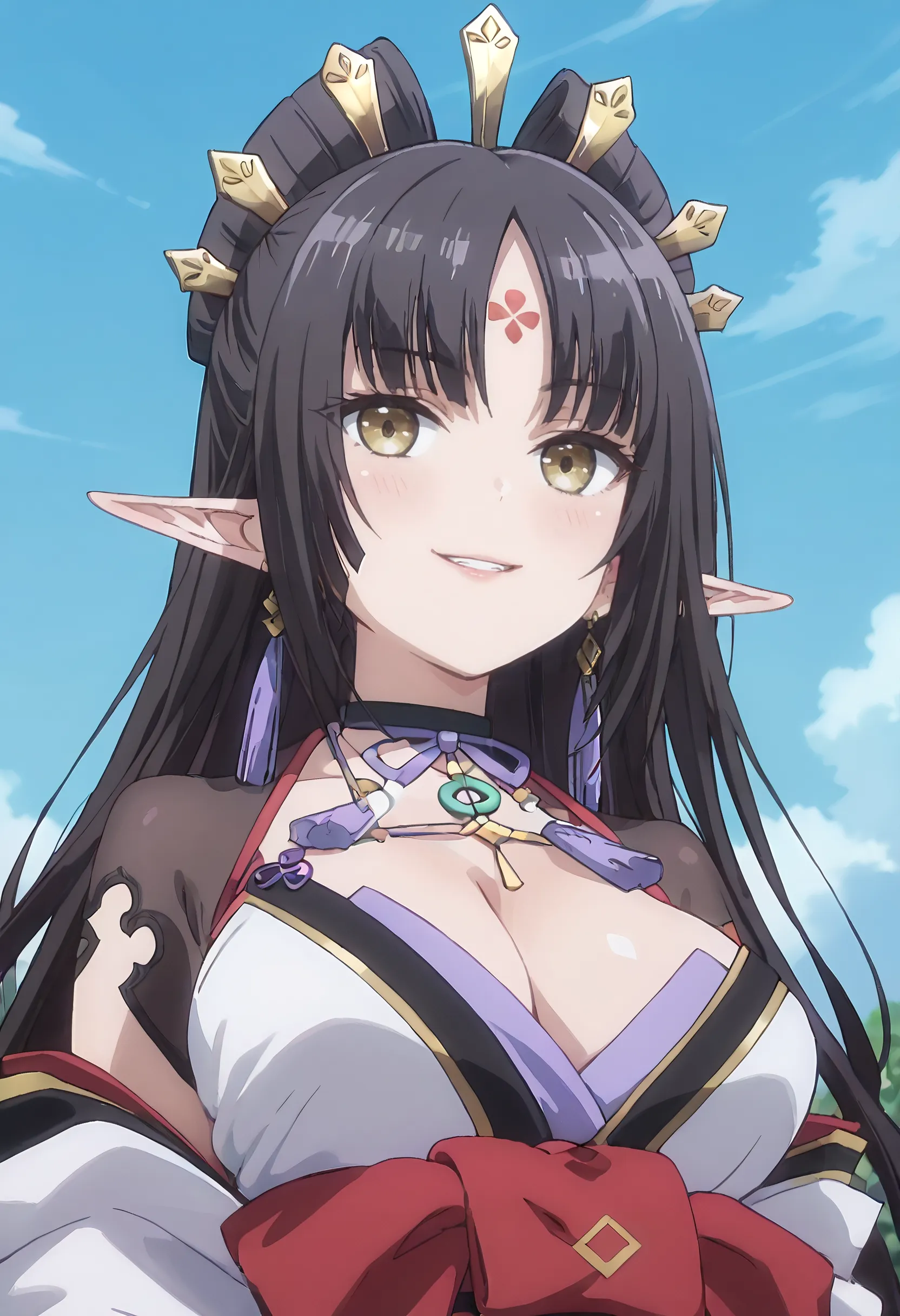 Preview of Kaguya LoRA