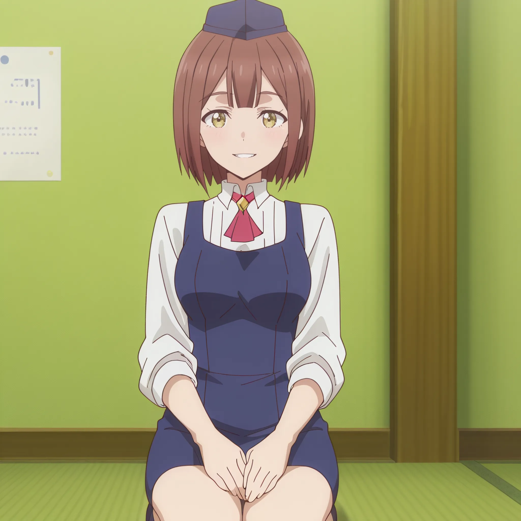 Preview of Receptionist LoRA